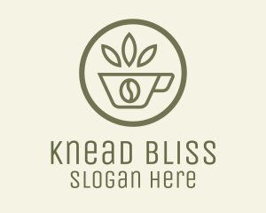 Coffee Bean Leaves logo design