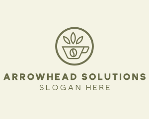 Coffee Bean Leaves logo design