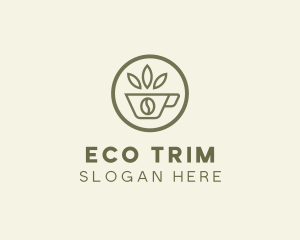 Coffee Bean Leaves logo design