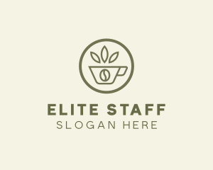 Coffee Bean Leaves logo design