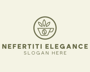 Coffee Bean Leaves logo design