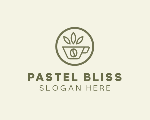 Coffee Bean Leaves logo design