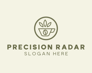 Coffee Bean Leaves logo design