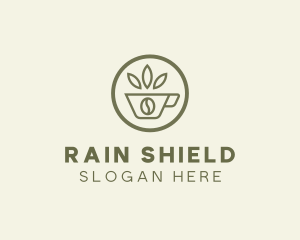 Coffee Bean Leaves logo design