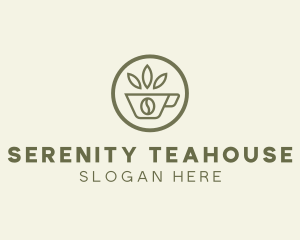 Coffee Bean Leaves logo design