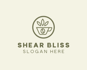 Coffee Bean Leaves logo design