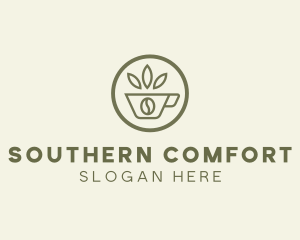 Coffee Bean Leaves logo design