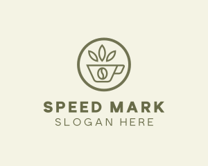 Coffee Bean Leaves logo design