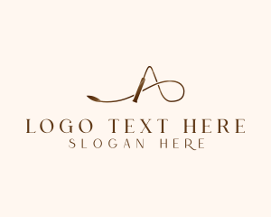 Boutique - Stylish Boutique Letter A logo design