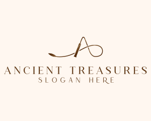 Stylish Boutique Letter A logo design