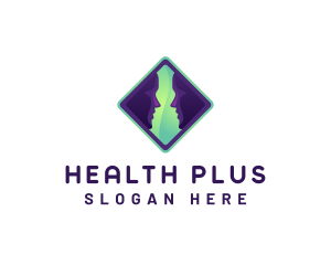 Human Face Wellness logo design