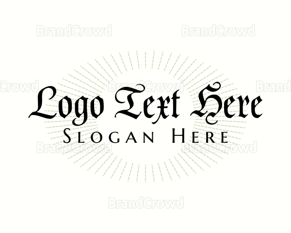 Retro Folk Rustic Logo