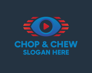 Video Stream Eye Logo