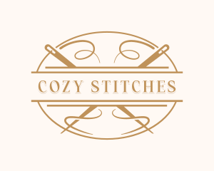 Dressmaking Tailor Sewing logo design