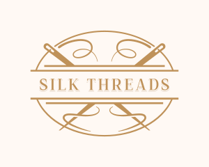 Dressmaking Tailor Sewing logo design