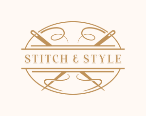 Dressmaker - Dressmaking Tailor Sewing logo design