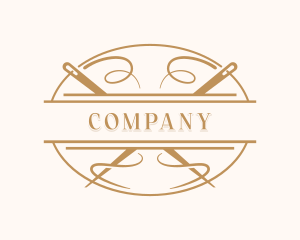 Outfitter - Dressmaking Tailor Sewing logo design