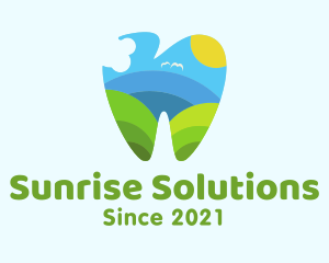 Kinder Dental Tooth logo design