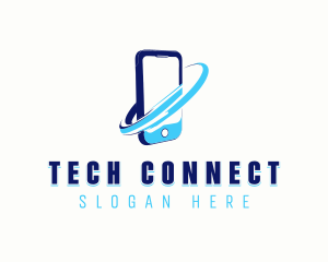 Cellphone - Cellphone Mobile Tech logo design