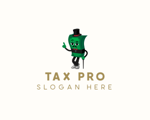 Taxation - Money Investment Banking logo design