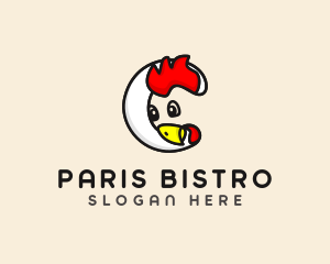 Chicken Rooster Farm logo design