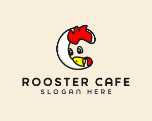 Chicken Rooster Farm logo design