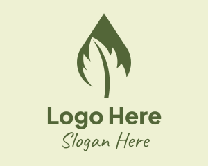 Essence - Natural Leaf Extract logo design