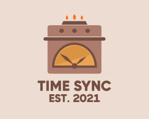 Timer - Cooking Oven Timer logo design