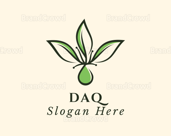 Herbal Leaf Extract Logo