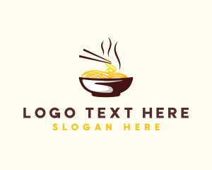 Bowl - Ramen Noodle Bowl logo design