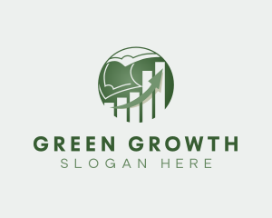 Financial Money Growth logo design