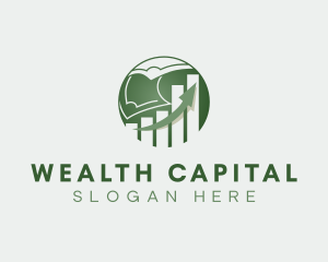 Financial Money Growth logo design