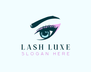 Eye Lashes Beauty Salon logo design