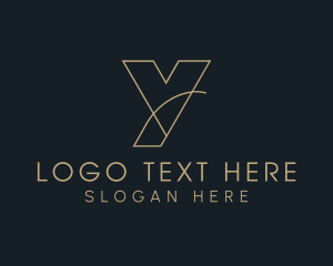 Letter Y - Professional Business Attire Tailor logo design