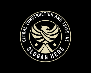 Professional Eagle Emblem Logo