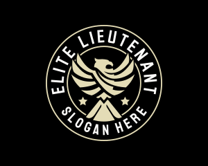 Lieutenant - Professional Eagle Emblem logo design