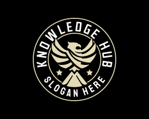 Freedom - Professional Eagle Emblem logo design