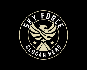 Airforce - Professional Eagle Emblem logo design