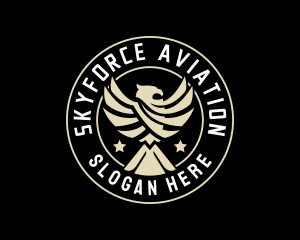 Airforce - Professional Eagle Emblem logo design