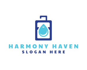 Harmony - Drinking Water Bag logo design
