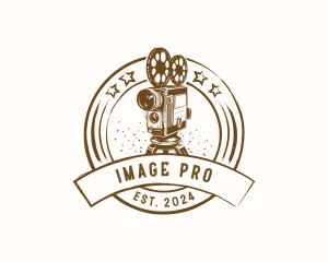 Vintage Studio Camera  logo design