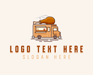 Chicken - Chicken Snack Truck logo design