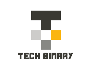 Tech Letter T logo design