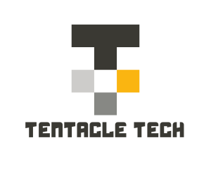 Tech Letter T logo design