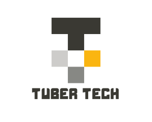 Tech Letter T logo design