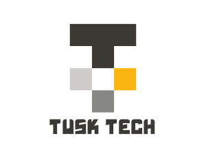 Tech Letter T logo design