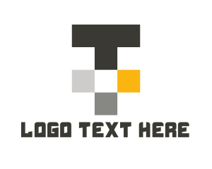 Industrial - Tech Letter T logo design