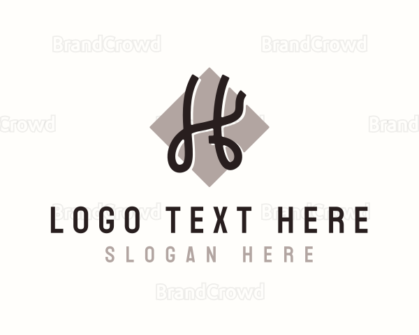 Fashion Apparel Tailoring Logo