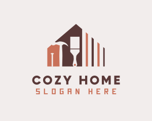 Repairman Home Builder logo design