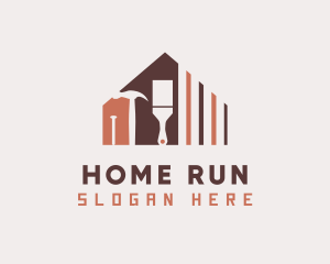 Repairman Home Builder logo design